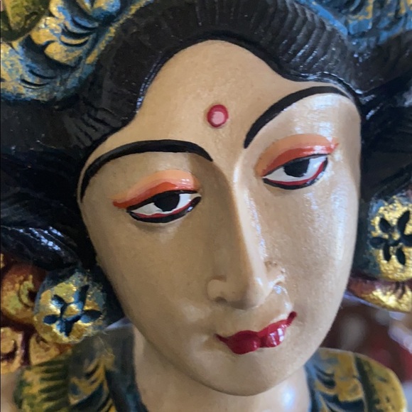 Vintage Balinese Peacock Dancer - Picture 10 of 11